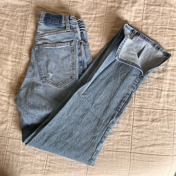 Abercrombie & Fitch Jeans Abercrombie Curve Love Ultra High Rise 9s Straight Jean Poshmark